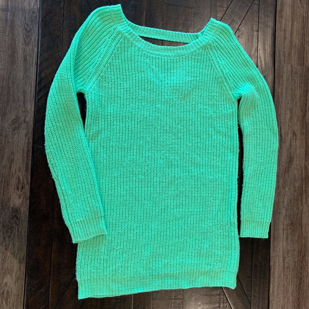 Bright Green Sweater